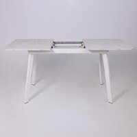 Lepremo AV 1209/1 МДФ раздвижной 1200-1600x800 (Азул Оникс/белый) Image #17