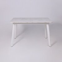 Lepremo AV 1209/1 МДФ раздвижной 1200-1600x800 (Азул Оникс/белый) Image #16