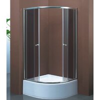 Coliseum Отлон Т-80 80x80 (хром/тонированное стекло)