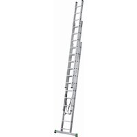 Новая высота NV 223 алюминиевая трёхсекционная 3x12 ступеней Image #4