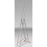 Новая высота NV 223 алюминиевая трёхсекционная 3x12 ступеней Image #3