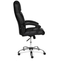TetChair Bergamo (хром/кожзам черный) Image #2