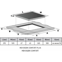 Meferi MEH302BK Comfort Plus Image #11