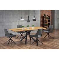 Halmar Derrick (дуб натуральный/черный)