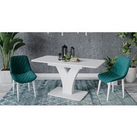 Трия Люксембург тип 2 (белый/стекло белое матовое) Image #3