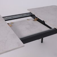 Lepremo AV 1209/1 МДФ раздвижной 1200-1600x800 (Ароза светлая/черный) Image #13