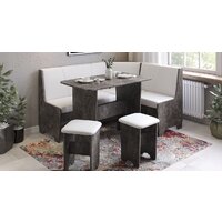 Трия Техас исп. 1 (ателье темный/экокожа белый) Image #1