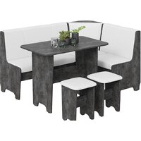 Трия Техас исп. 1 (ателье темный/экокожа белый) Image #3