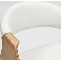 TetChair Bend кожзам (натуральный/белый) Image #5