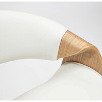 TetChair Bend кожзам (натуральный/белый) Image #4