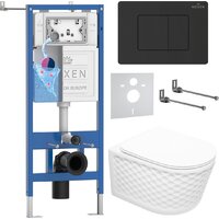 Roxen Vine Tornado в комплекте с инсталляцией StounFix Dual Fresh 6 в 1 868624 (кнопка: оружейная сталь матовая) Image #1