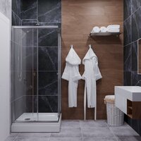 Triton Вента 100x100 (хром, с поддоном) Image #3