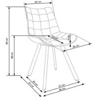 Halmar K332 (розовый/черный) Image #2