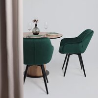 Lepremo AV 1317 HPL+МДФ 1000 (дуб вотан/черный) Image #3