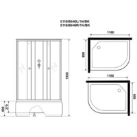 Niagara Eco E110/80/40R/TN/BK 110x80x195 Image #12