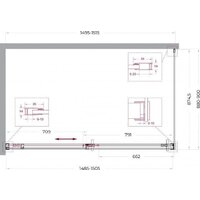 BelBagno SOFT_CLOSE-1-AH-1-150/90-C-GM Image #5