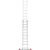 Новая высота NV 223 алюминиевая трёхсекционная 3x10 ступеней Image #5
