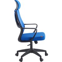 CHAIRMAN CH636 (ткань, черный пластик/синий) Image #3