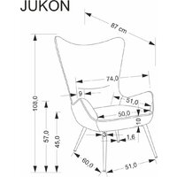 Halmar Jukon (серый) Image #3