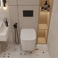 Oliveeka OL-MQ-003 + OL-G1 + OL-R22-MB (черный матовый) Image #2