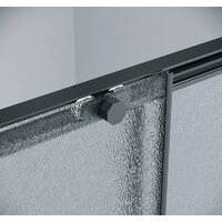 Grossman Style 130x90x195 120.K33.05.1390.21.02 (черный матовый/стекло шиншилла) Image #5