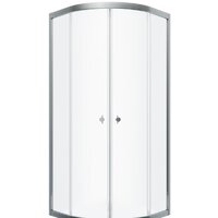 Triton Альфа Хром А1 90х90 без поддона (прозрачное стекло)