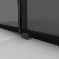 Niagara 110x100x195 NG-85-11TB-TB100-34 (черный матовый/тонированное стекло) Image #4