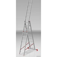 Новая высота NV 223 алюминиевая трёхсекционная 3x9 ступеней Image #3