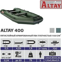 Тонар Алтай 400 (зеленый) Image #12