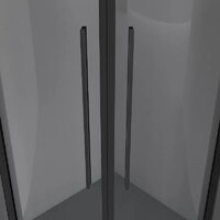 Niagara NG-2825-34BLACK 80x80x195 (черный матовый/тонированное стекло) Image #9