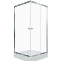Triton Вента Хром А1 100х100 (прозрачное стекло)