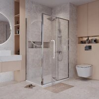 Niagara 110x80x195 NG-66-11A-A80-34 (хром/прозрачное стекло) Image #8