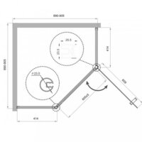 BelBagno UNO-195-P-1-90-C-Cr Image #2
