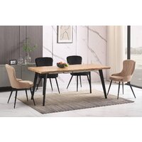 Signal Fresno 150/210x90 (дуб артизан/черный) Image #12