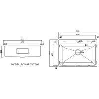 ARFEKA ECO AR 700*500 GOLD PVD NANO Image #9