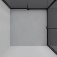 Niagara NG-2822-34BLACK 80x80x195 (черный матовый/тонированное стекло) Image #6