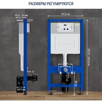Lauter Longer 2110822 + 21901002 (кнопка круглая, черный/черный) Image #14