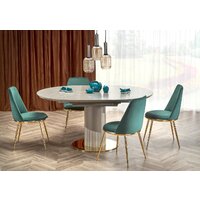 Halmar Muscat 120 (серый мрамор/светло-серый/золотой)