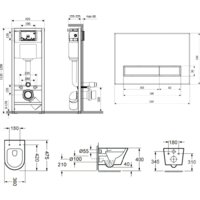 Lavinia Boho Relfix Biore Compacto Rimless 6 в 1 75110147 (белый пластик) Image #2