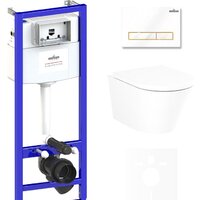 Lavinia Boho Relfix Biore Compacto Rimless 6 в 1 75110147 (белый пластик) Image #1