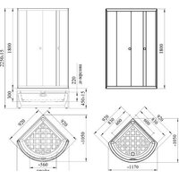 Radomir 90 1-03-1-0-0-0010 (прозрачное стекло) Image #2