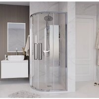 Grossman Cosmo 100x100x195 301.K33.02.1010.10.00 (хром/прозрачное стекло) Image #9