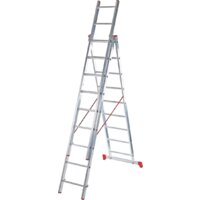 Новая высота NV 223 алюминиевая трёхсекционная 3x7 ступеней Image #2