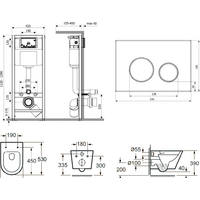 Lavinia Boho Relfix Biore Rimless 7 в 1 87050187 (матовый пластик) Image #2