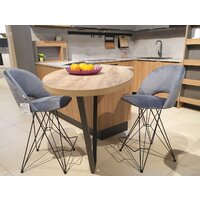 Sheffilton SHT-ST34/S66-1 (платиново-серый/черный муар) Image #4