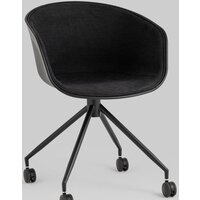 Stool Group LIBRA SL-7040ZB (рогожка черный/черный)