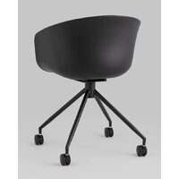 Stool Group LIBRA SL-7040ZB (рогожка черный/черный) Image #7