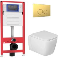 Oliveeka OL-MQ-003 + OL-G1 + OL-R22-BG (матовое золото)