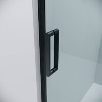 Grossman Classic 100x80x195 120.K33.04.1080.21.00 (черный матовый/стекло прозрачное) Image #6