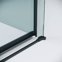 Grossman Classic 100x80x195 120.K33.04.1080.21.00 (черный матовый/стекло прозрачное) Image #8